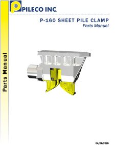 P-160 Sheet Pile Clamp